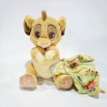 Simba plush in a small blanket Simba plush Disney Lion King plush Material: Cotton