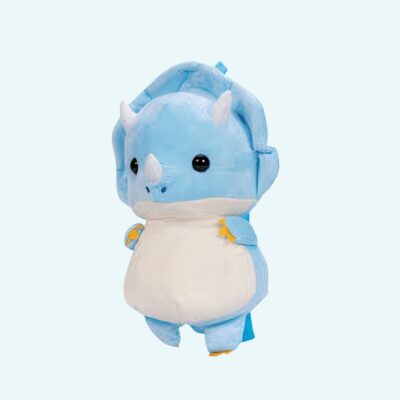Backpack plush triceratops Backpack plush