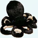 Cute black octopus plush Animal Plush 87aa0330980ddad2f9e66f: 30cm|45cm|65cm|90cm