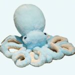 Cute Light Blue Octopus Plush Animal Plush 87aa0330980ddad2f9e66f: 30cm|45cm|65cm|90cm