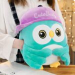 Plush Owl with cap Plush Owl Plush Animals 87aa0330980ddad2f9e66f: 22cm|35cm|50cm