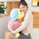 Pink turtle plush with cap turtle plush animals 87aa0330980ddad2f9e66f: 25cm|35cm|45cm|60cm