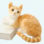 Plush orange tabby cat lying plush Cat Plush Animals 87aa0330980ddad2f9e66f: 20cm|35cm