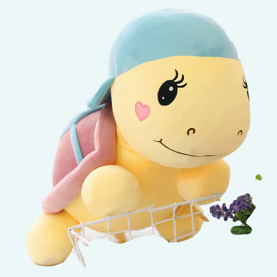 Purple turtle plush with cap turtle plush animals 87aa0330980ddad2f9e66f: 25cm|35cm|45cm|60cm
