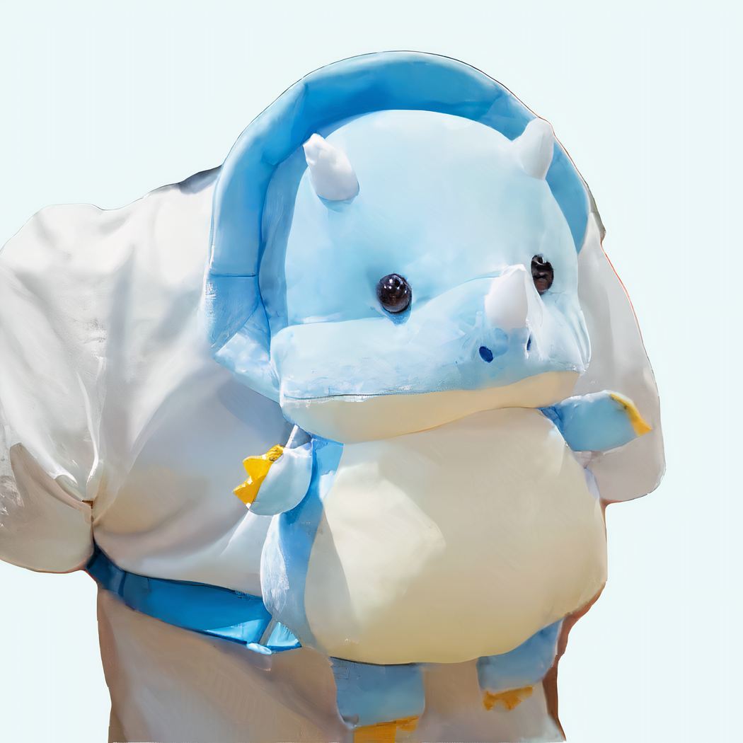 Backpack plush triceratops Backpack plush Age range: > 3 years