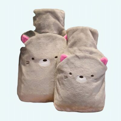Peluche bouillote chat Peluche Bouillote a7796c561c033735a2eb6c: Gris