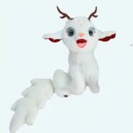 Peluche cerf blanc Peluche Cerf 87aa0330980ddad2f9e66f: 50cm