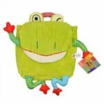 Sozzy - plush school backpack for kids, 25cm, animal figurine, owl, cow, frog, monkey, toy, gifts for girls and boys Backpack plush a7796c561c033735a2eb6c: Blue|Yellow|Brown|Pink|Red|Green