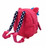Sozzy - plush school backpack for kids, 25cm, animal figurine, owl, cow, frog, monkey, toy, gifts for girls and boys Backpack plush a7796c561c033735a2eb6c: Blue|Yellow|Brown|Pink|Red|Green