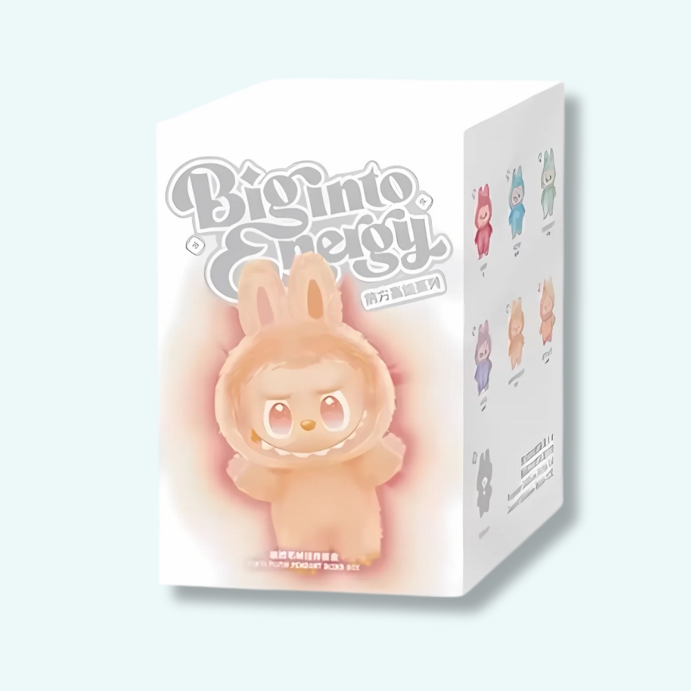 Labubu-style plush toy in a mystery box with bright colors img 07 2025 Peluche type Labubu boite mystere couleurs pop 1