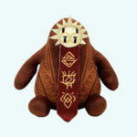 Esquie Plush – Clair Obscur: Expedition 33 on a plain light blue background, inspired by the video game.