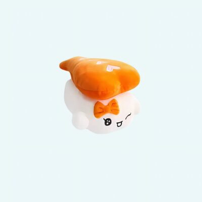 Happy Salmon Sushi Stuffed Animal