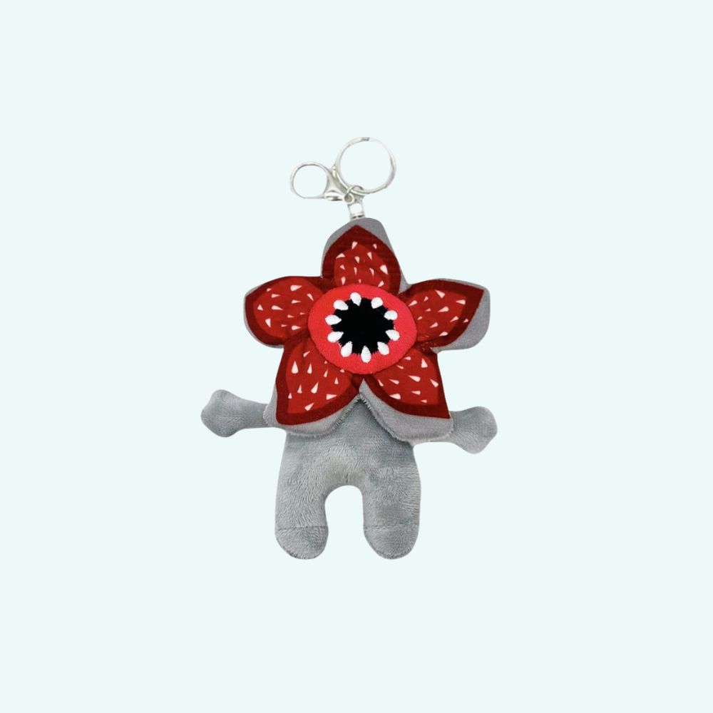 Stranger Things Demogorgon Cute Keychain Plush IMG 02 2026 Peluche Stranger Things porte cles Demogorgon mignon 1