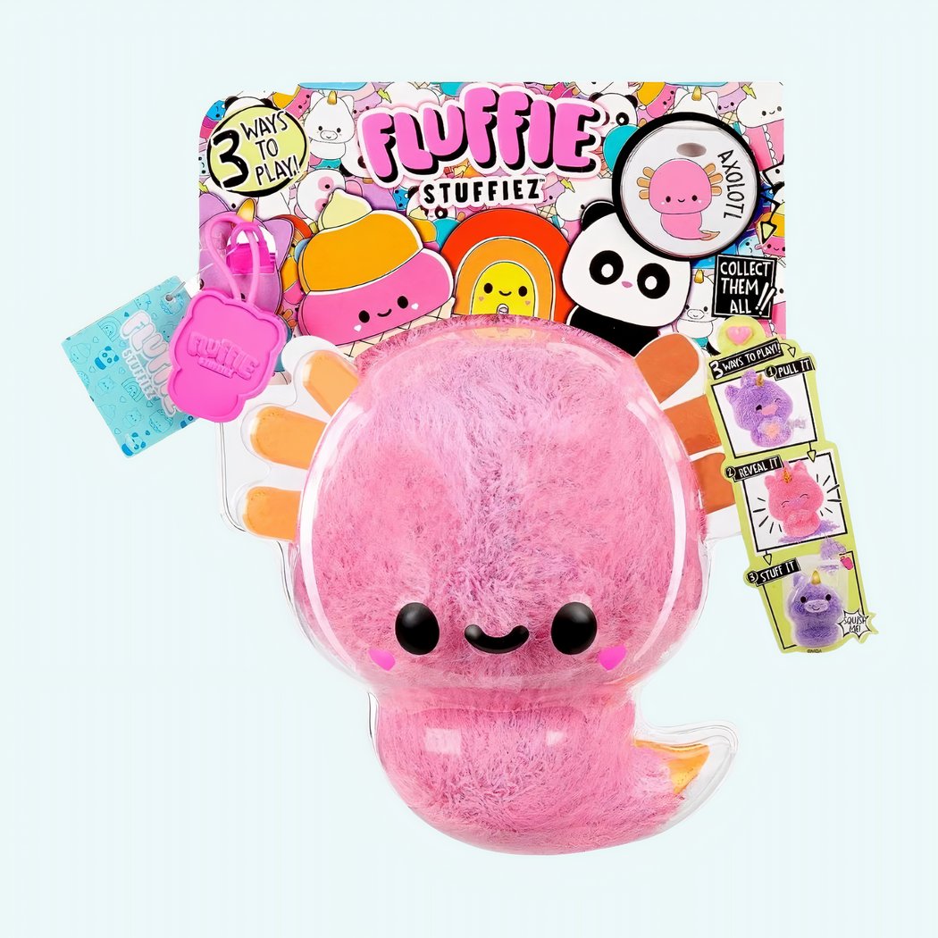 Img_06_2025_Peluche_Fluffie_Stuffiez_Axolotl_Rose_1.Jpeg Fluffie Stuffiez Pink Axolotl Stuffed Animal