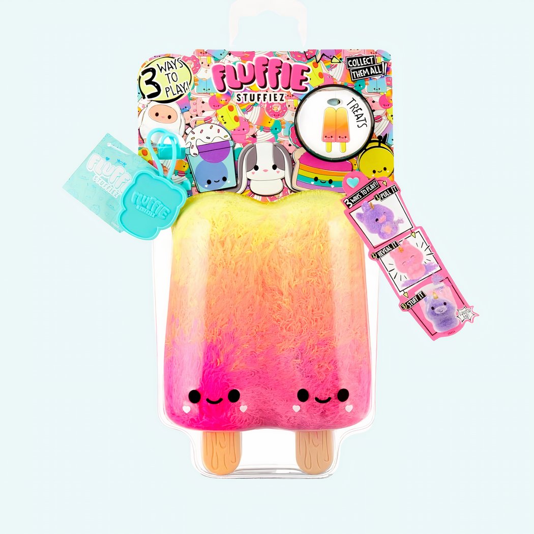 Fluffie Stuffiez Ice Pop Stuffed Animal IMG 06 2025 Peluche Fluffie Stuffiez en forme de batonnet de glace 3