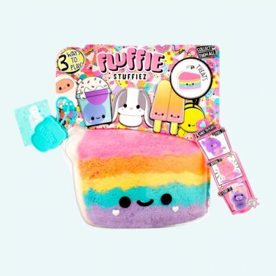 Fluffie Stuffiez Rainbow Cake Stuffed Animal