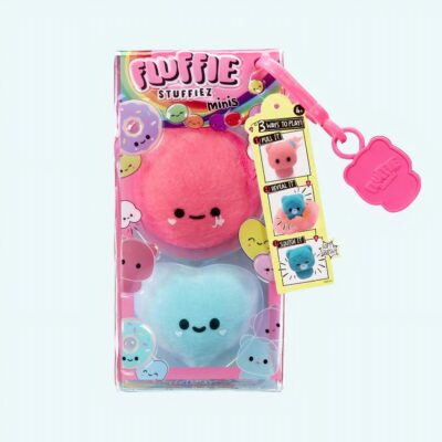 Fluffie Stuffiez Minis Stress-Relief Plush with Keychain