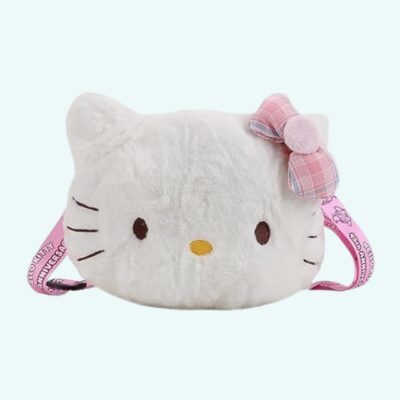 Hello Kitty Plush Crossbody Bag