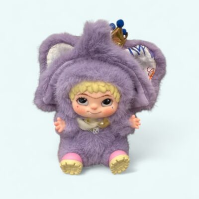 Wakuku Plush - Ton Ton Purple Graffiti
