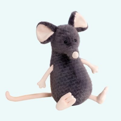Magic Plush Soft Gray Mouse Stuffed Animal