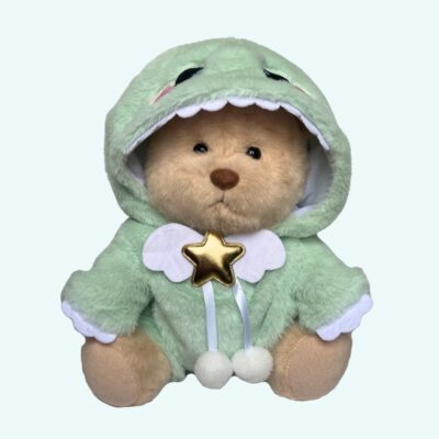 Nino – The Handmade Articulated Teddy Bear with Dinosaur Costume