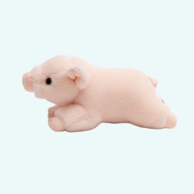 Adorable Lying Pig Stuffed Animal