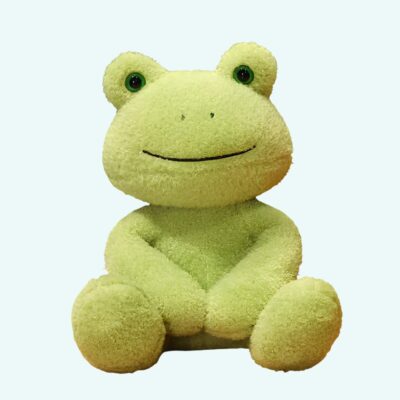 Adorable Green Frog Stuffed Animal