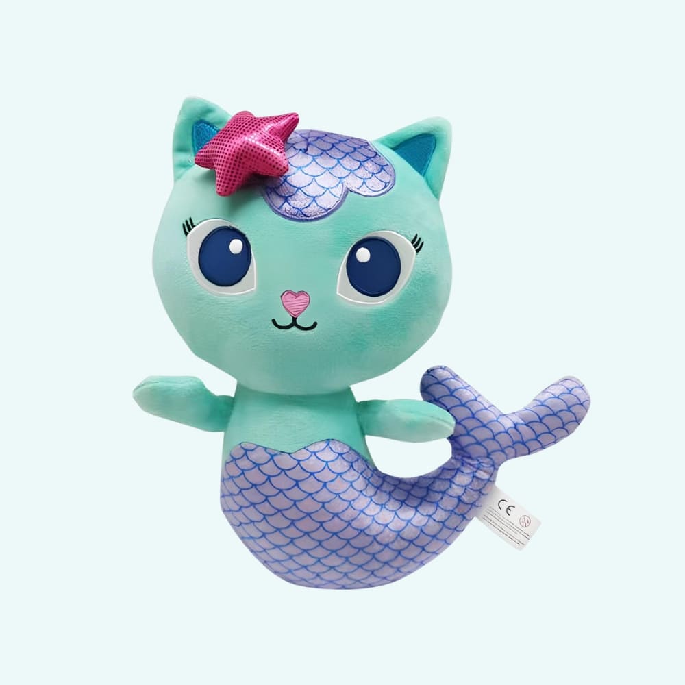 Img_11_2025_Peluche_Gabby_Chat_Personnage_Marine_4.Jpg Gabby's Dollhouse MerCat Stuffed Animal IMG 11 2025 peluche Gabby Chat personnage Marine 4