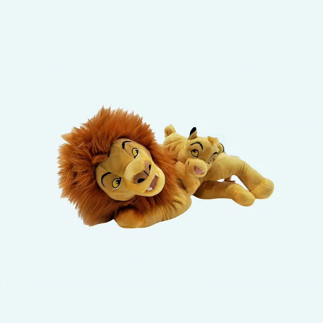 Img_12_24_Peluche_Roi_Lion_Mufasa_Simba_1.Jpeg The Lion King Mufasa and Simba Stuffed Animal Set IMG 12 24 peluche roi lion mufasa simba 1