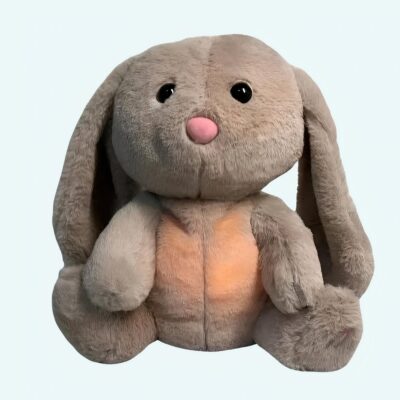 Magic Plush Breathing Bunny with Soothing Lullaby