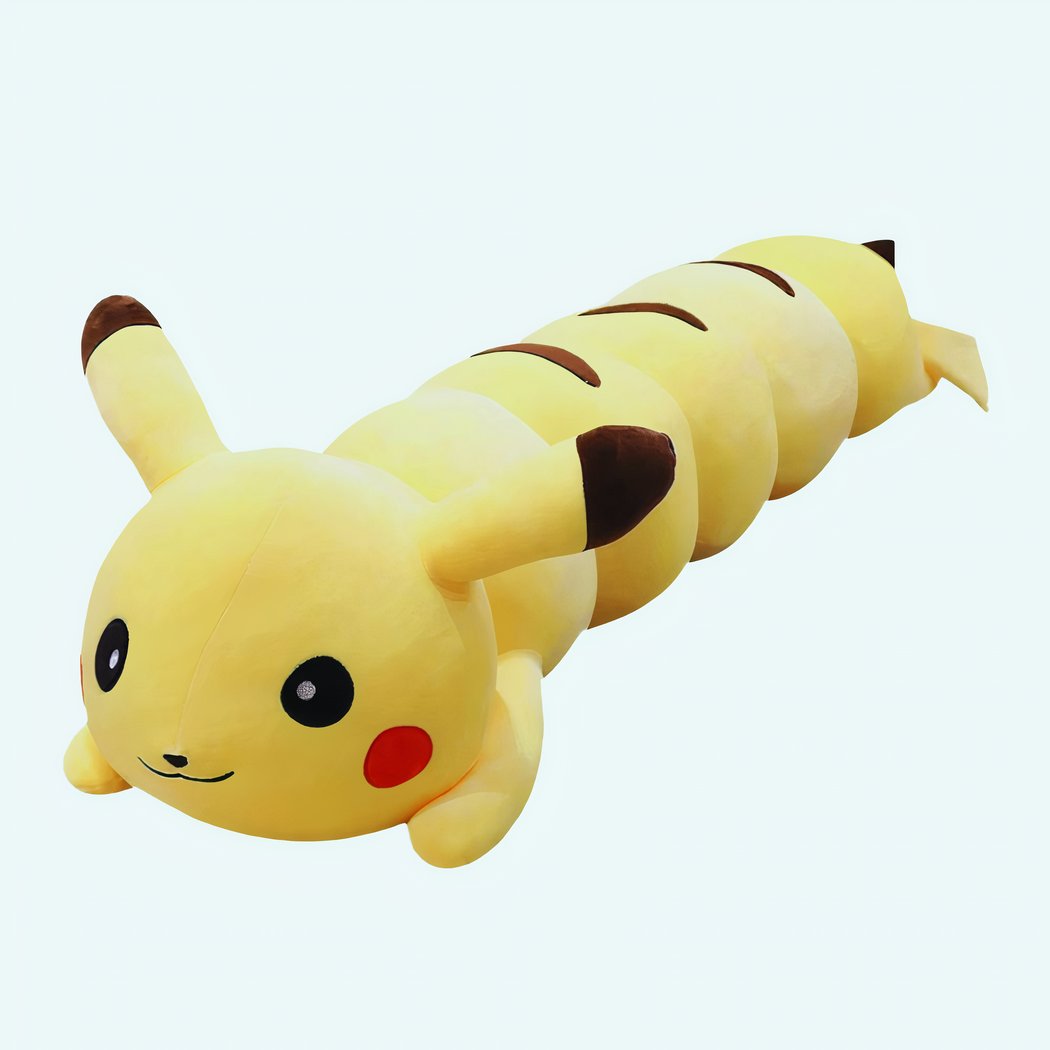 Img_Peluche_Coussin_Xxl_Pikachu-6.Jpeg XXL Pikachu Cushion Stuffed Animal IMG Peluche coussin XXL Pikachu 6