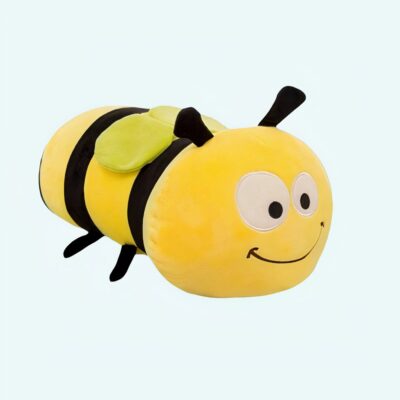 Smiling Bee Pillow Stuffed Animal