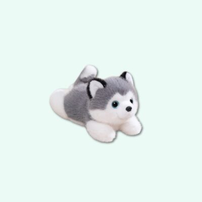 Weighted Husky Dog Stuffed Animal
