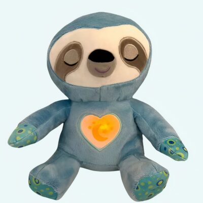Breathing Sloth Night Light Stuffed Animal