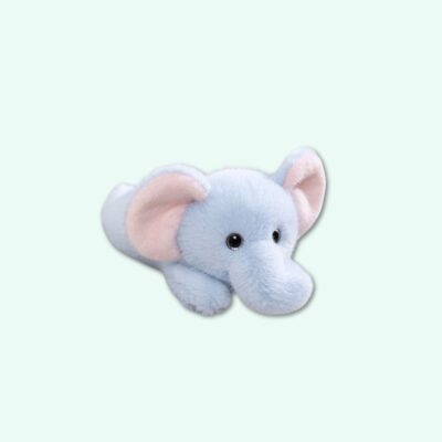 Weighted Elephant Plush – Blue