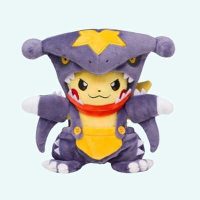 Pikachu Dressed as Garchomp Plush