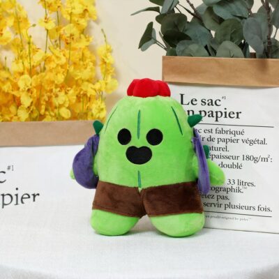 Brawl Stars Spike & Leon Plush 2-Pack