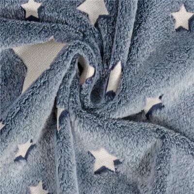 Glowing Stars Fluorescent Throw Blanket