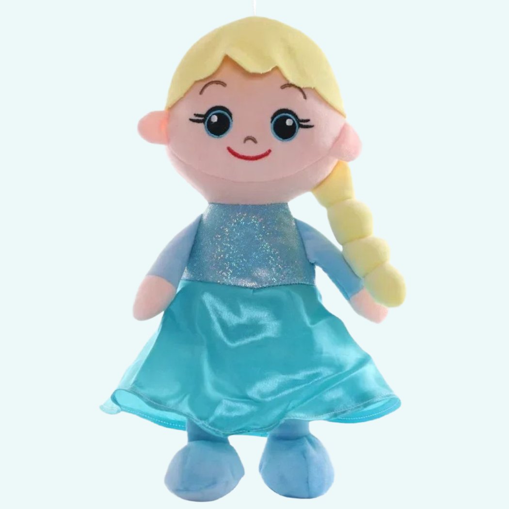 Frozen Elsa Rag Doll Style Stuffed Animal img 11 2024 Peluche Reine des Neiges style poupee de chiffon 1 1